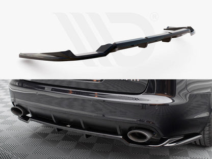 Maxton Design - CENTRAL REAR SPLITTER (VERTICAL BARS) AUDI RS6 AVANT C6