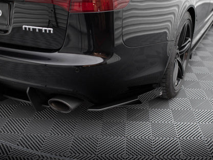 Maxton Design - STREET PRO REAR SIDE SPLITTERS + FLAPS AUDI RS6 AVANT C6