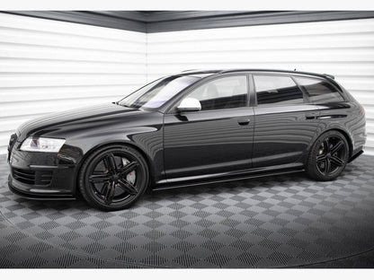 Maxton Design - STREET PRO SIDE SKIRTS DIFFUSERS AUDI RS6 AVANT C6