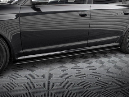 Maxton Design - STREET PRO SIDE SKIRTS DIFFUSERS AUDI RS6 AVANT C6