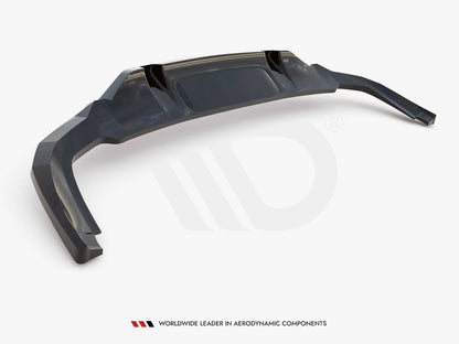 Maxton Design - CENTRAL REAR SPLITTER (VERTICAL BARS) AUDI SQ5 SPORTBACK MK2 FACELIFT