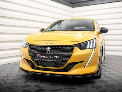 Maxton Design - FRONT SPLITTER V.1 PEUGEOT 208 GT MK2
