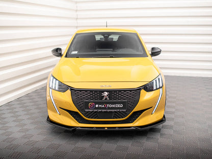 Maxton Design - FRONT SPLITTER V.1 PEUGEOT 208 GT MK2