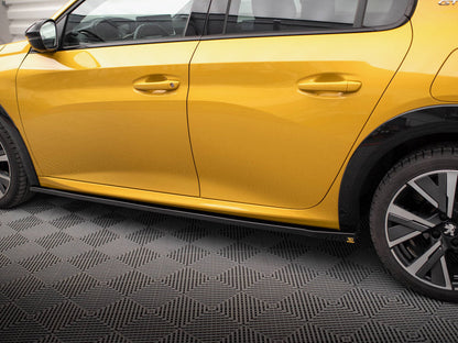 Maxton Design - SIDE SKIRTS DIFFUSERS PEUGEOT 208 GT MK2
