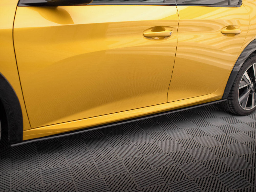 Maxton Design - STREET PRO SIDE SKIRTS DIFFUSERS PEUGEOT 208 GT MK2