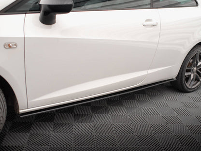 Maxton Design - STREET PRO SIDE SKIRTS DIFFUSERS SEAT IBIZA CUPRA SPORT COUPE MK4