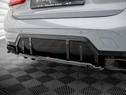 Maxton Design - Rear Splitter (Vertical Bars) V.1 BMW M340i G20 / G21 Facelift