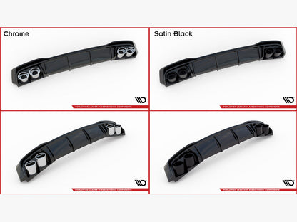 Maxton Design - Rear Valance V.3 + Exhaust Ends Imitation Cupra Formentor Mk1