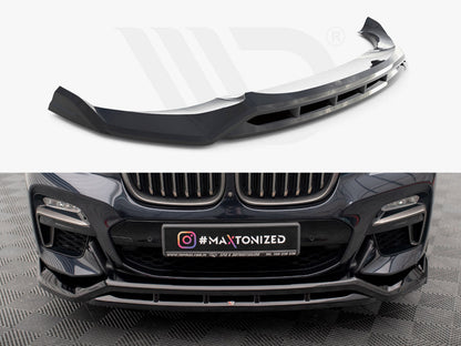 Maxton Design - FRONT SPLITTER V.2 BMW X4 M-PACK G02