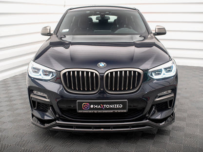 Maxton Design - FRONT SPLITTER V.2 BMW X4 M-PACK G02