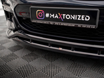 Maxton Design - FRONT SPLITTER V.2 BMW X4 M-PACK G02