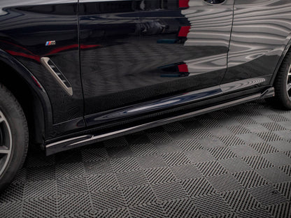 Maxton Design - SIDE SKIRTS DIFFUSERS V.2 BMW X4 M-PACK G02