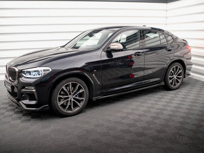 Maxton Design - SIDE SKIRTS DIFFUSERS V.2 BMW X4 M-PACK G02