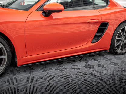 Maxton Design - SIDE SKIRTS DIFFUSERS PORSCHE 718 CAYMAN 982C