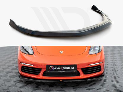 Maxton Design - FRONT SPLITTER V.2 PORSCHE 718 CAYMAN 982C
