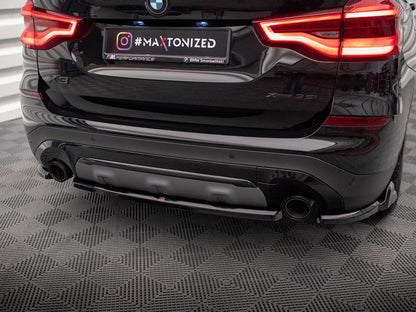 Maxton Design - CENTRAL REAR SPLITTER BMW X3 G01