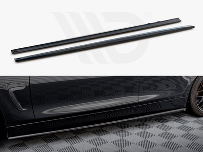 Maxton Design - Side Skirts Diffusers BMW 4 Coupe / Gran Coupe / Cabrio F32 / F36 / F33