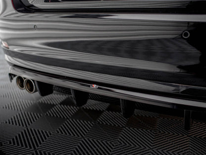 Maxton Design - CENTRAL REAR SPLITTER (VERTICAL BARS) BMW 4 GRAN COUPE F36