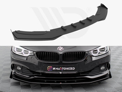 Maxton Design - STREET PRO FRONT SPLITTER + FLAPS BMW 4 GRAN COUPE F36