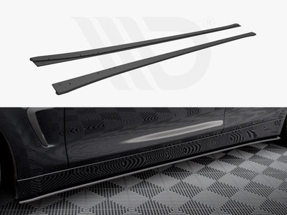 Maxton Design - STREET PRO SIDE SKIRTS DIFFUSERS BMW 4 GRAN COUPE F36
