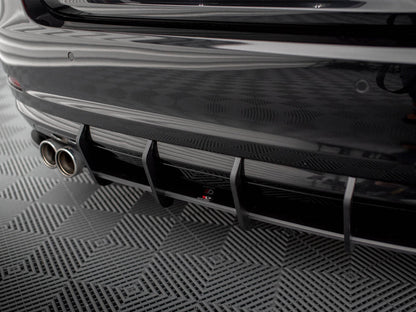 Maxton Design - STREET PRO REAR DIFFUSER + FLAPS BMW 4 GRAN COUPE F36