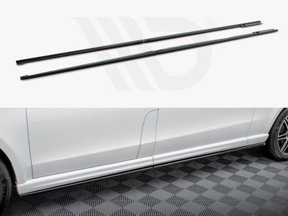 Maxton Design - Side Skirts Diffusers Mercedes V-Class Extra Long AMG-Line W447