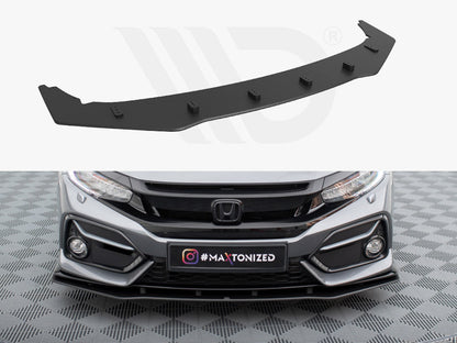 Maxton Design - STREET PRO FRONT SPLITTER HONDA CIVIC SPORT MK 10