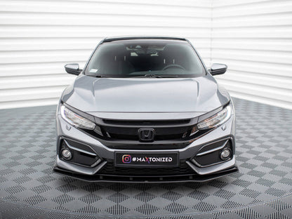 Maxton Design - STREET PRO FRONT SPLITTER HONDA CIVIC SPORT MK 10