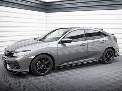 Maxton Design - STREET PRO SIDE SKIRTS DIFFUSERS HONDA CIVIC SPORT MK 10