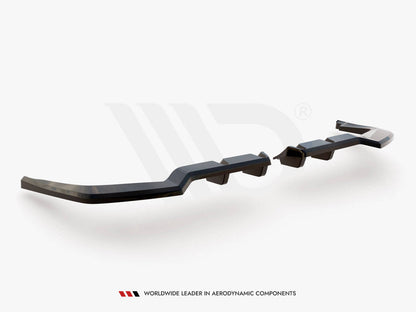 Maxton Design - CENTRAL REAR SPLITTER (VERTICAL BARS) V.1 HONDA CIVIC TYPE-R MK 11