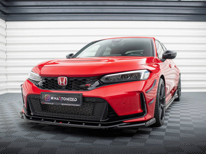 Maxton Design - FRONT SPLITTER V.3 HONDA CIVIC TYPE-R MK 11