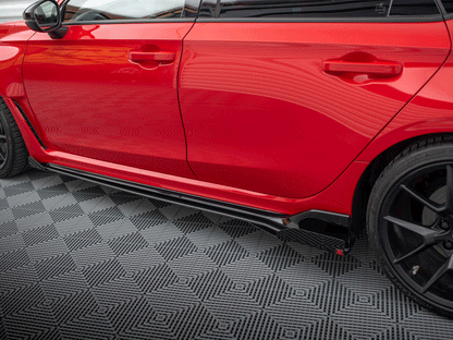 Maxton Design - STREET PRO SIDE SKIRTS DIFFUSERS + FLAPS HONDA CIVIC TYPE-R MK 11