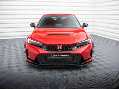 Maxton Design - STREET PRO FRONT SPLITTER HONDA CIVIC TYPE-R MK 11