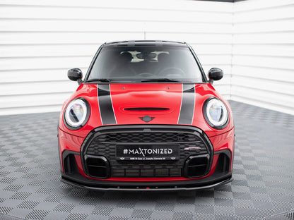 Maxton Design - FRONT SPLITTER V.1 MINI COOPER S JOHN COOPER WORKS F55 FACELIFT