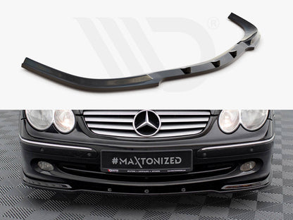 Maxton Design - FRONT SPLITTER MERCEDES CLK W 209 FOR STANDARD VERSION