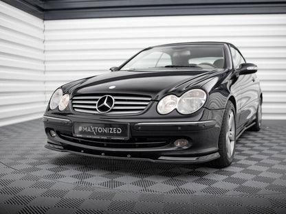 Maxton Design - FRONT SPLITTER MERCEDES CLK W 209 FOR STANDARD VERSION
