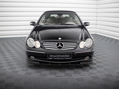Maxton Design - FRONT SPLITTER MERCEDES CLK W 209 FOR STANDARD VERSION