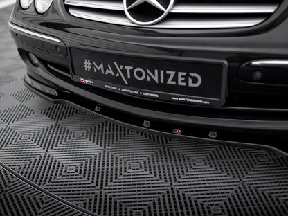 Maxton Design - FRONT SPLITTER MERCEDES CLK W 209 FOR STANDARD VERSION
