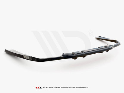 Maxton Design - REAR SPLITTER (VERTICAL BARS) MERCEDES-AMG C63 SEDAN / ESTATE W205 FACELIFT