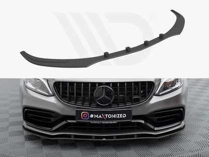 Maxton Design - STREET PRO FRONT SPLITTER MERCEDES-AMG C63 SEDAN / ESTATE W205 FACELIFT