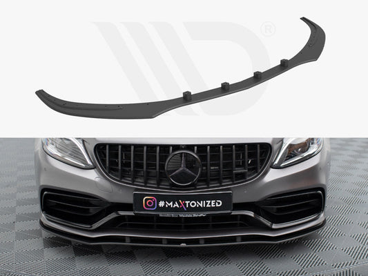 Maxton Design - STREET PRO FRONT SPLITTER MERCEDES-AMG C63 SEDAN / ESTATE W205 FACELIFT