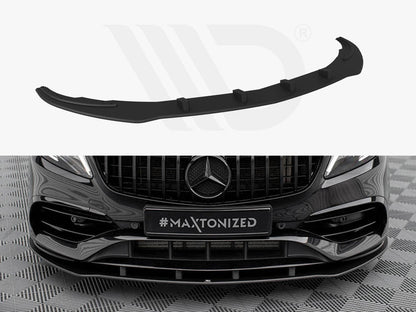 Maxton Design - STREET PRO FRONT SPLITTER MERCEDES-BENZ A AMG-LINE W176 FACELIFT