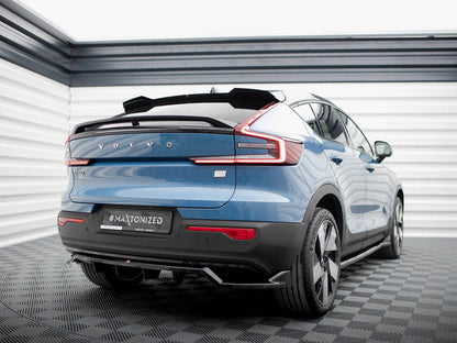 Maxton Design - CENTRAL REAR SPLITTER (VERTICAL BARS) VOLVO C40 MK1
