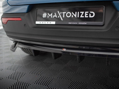 Maxton Design - CENTRAL REAR SPLITTER (VERTICAL BARS) VOLVO C40 MK1