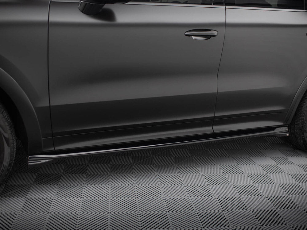 Maxton Design - SIDE SKIRTS DIFFUSERS PORSCHE CAYENNE SPORT DESIGN MK3 / STANDARD MK3 FACELIFT