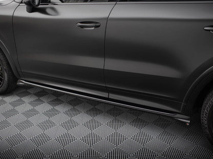 Maxton Design - SIDE SKIRTS DIFFUSERS PORSCHE CAYENNE SPORT DESIGN MK3 / STANDARD MK3 FACELIFT