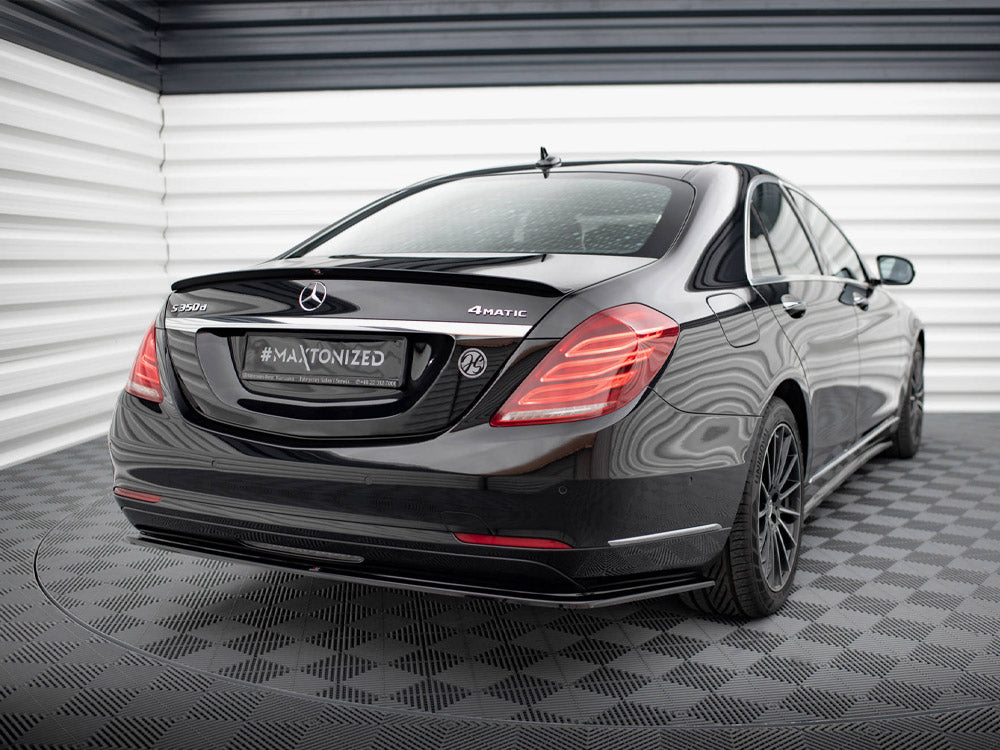 Maxton Design - Rear Splitter V.2 Mercedes-Benz S W222