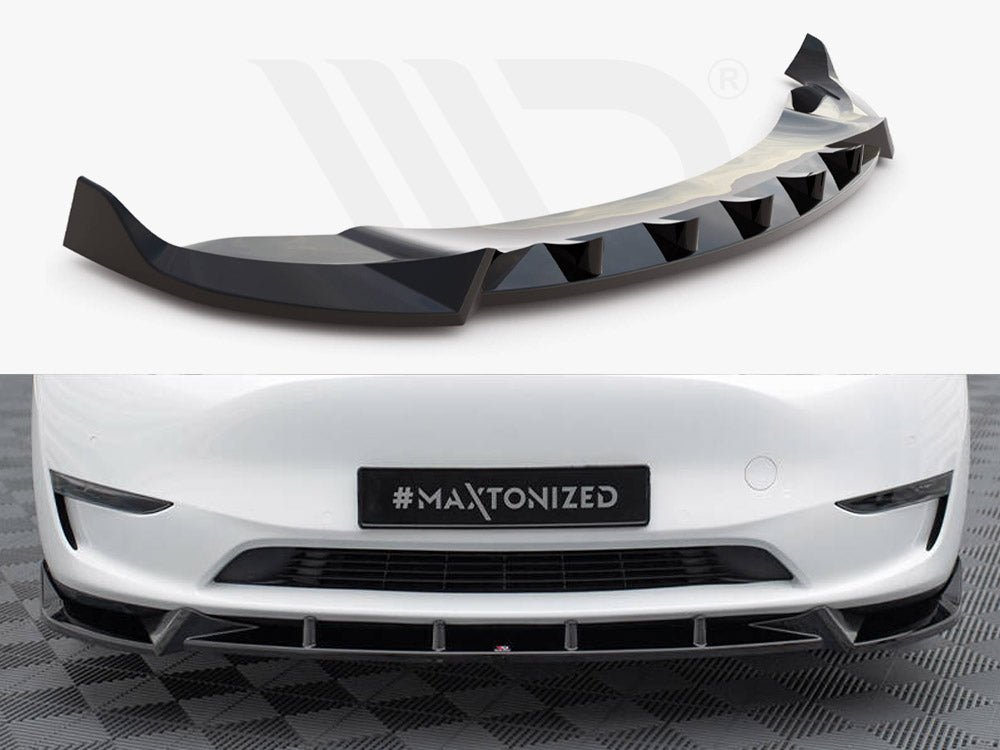 Maxton Design - FRONT SPLITTER V.1 TESLA MODEL Y