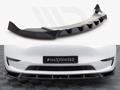 Maxton Design - FRONT SPLITTER V.1 TESLA MODEL Y