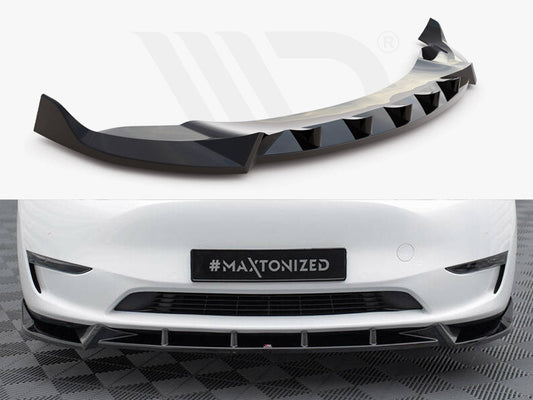 Maxton Design - FRONT SPLITTER V.1 TESLA MODEL Y